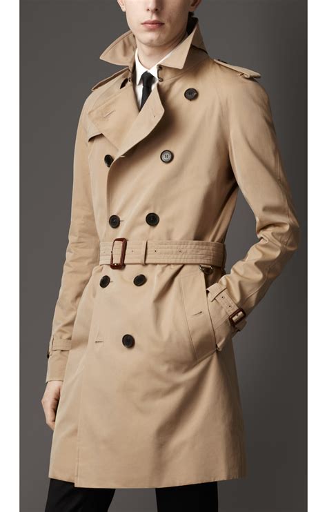 burberry gabardine trench men|authentic burberry men trench coat.